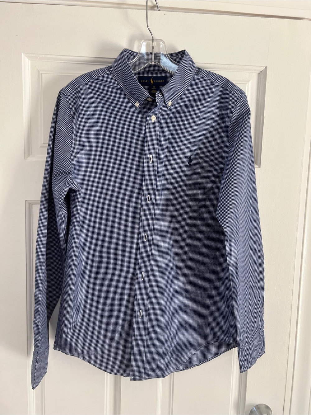 Polo by Ralph Lauren Blue Gingham Button-Down Shirt